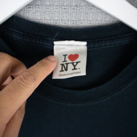 I Love NY Graphic Logo Tee Mens Large - Picture 5 of 8